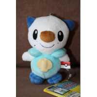 Officiële Pokemon knuffel Oshawott 10cm banpresto my pokemon collection